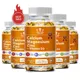 5X Calcium Magnesium Zinc Vitamin D3 Capsules for Promotes Bone&Muscle&Nervous System Health Cell