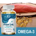 Mutsweet Omega-3 Fish Oil 3600mg Heart Pressure Improve Memory Boost Fiber Relieves Painful Vitamin