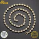 Fine Jewelry Unisex Buddhist Beads Chain Necklaces Moissanite Iced Out Chain 10mm 8mm 6mm For Men