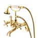 Randolph Morris Mason Hill Collection Clawfoot Tub Wall / Bathroom Wall Mount English Telephone Faucet with Handshower RMH321-PB