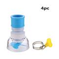 SHENGXINY Faucet Filter Clearance 4pc Kitchen Faucet Rotatable The Water Nozzle Proof Water-saving Device Clasp Blue