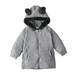 Fanxing Infant Baby Girl Bomber Jacket Coat Full Zip Jackets Kids Zipper Sweatshirt Jacket for Baby Boy & Girl Outerwear Coat