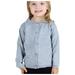 Mrat Toddler Sweater Baby Girl&boy Knit Swaeter Caidigan Kids Winter Warm Long Sleeve Sweater Outwear Candy Color Children s Sweater Gray 5 Years