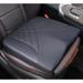 kingphenix Premium Car Seat Cushion Memory Foam Driver Seat Cushion to Improve Driving View- Coccyx & Lower Back Pain Relief - Seat Cushion for Car Truck Office Chair (Black)