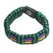 Men's wristband bracelet, 'Kente Spirit'