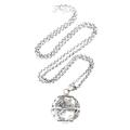 Forever Yours,'Balinese Handcrafted Harmony Ball Heart Necklace in Silver'