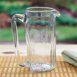 'Hand Blown Eco-Friendly Recycled Glass Pitcher from Mexico'