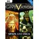 Civilization V Civ and Scenario Double Pack Spain and Inca PC