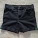 Lularoe Shorts | Lularoe Boyfriend Denim Shorts | Color: Black | Size: 30