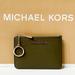 Michael Kors Bags | Michael Kors Jet Set Travel Small Top Zip Coin Pouch Id Key Holder Wallet Olive | Color: Green | Size: Os