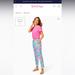 Lilly Pulitzer Pants & Jumpsuits | Lilly Pulitzer 31” Taron Mid-Rise Linen Pant | Color: Blue/Pink | Size: L