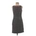 Trina Turk Casual Dress - Sheath High Neck Sleeveless: Black Dresses - Women's Size 2