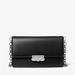 Michael Kors Bags | Michael Kors Cece Medium Faux Leather Clutch | Color: Black | Size: 8.75"W X 5.5"H X 2.75"D