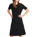 Madewell Dresses | Madewell Ribbed Pocket Tee Midi Dress | Color: Black | Size: S