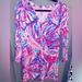 Lilly Pulitzer Dresses | Lilly Pulitzer Long Sleeve Dress | Color: Pink/Purple | Size: Xs