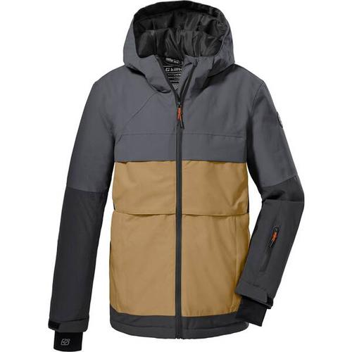 Kinder Funktionsjacke KSW 180 BYS SKI JCKT, Größe 140 in Grau