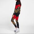 Nike Pants & Jumpsuits | Nike Floral Funky Leggings | Color: Red/Yellow | Size: Xs