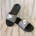 Nike Shoes | Nike Victori One Slide Shoes Wmns 8 Eu 39 Black/White Shower Slipper Cn 9676-009 | Color: Black/White | Size: 8