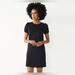 Nine West Dresses | Nine West Puff Sleeve Above Knee Length Dress Size Xs Black. | Color: Black | Size: Xs