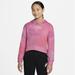 Nike Shirts & Tops | Nike Big Girls Sportswear Pullover Hoodie Pink Size S 2611 | Color: Pink/White | Size: Sg