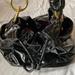 Coach Bags | Like New Coach Black Resort Hobo Drawstring Bag In Patent Leather | Color: Black/Gold | Size: Os