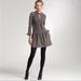 J. Crew Dresses | J. Crew-Wool Flannel Military Shirtdress-4 | Color: Brown/Gray | Size: 4