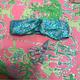 Lilly Pulitzer Accessories | Lilly Pulitzer Twisted Headband And Aqua La Vista Hair Tie Set | Color: Blue | Size: Os