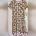 Lularoe Dresses | Lularoe Xxs Disney Carly Tunic Dress Nwt Donald Duck | Color: Green/Yellow | Size: Xxs