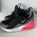 Nike Shoes | Nike 270 Kids Air Max. Worn Once | Color: Black/Pink | Size: 12g