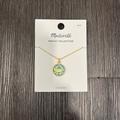 Madewell Jewelry | Madewell Cancer Zodiac Necklace | Color: Blue/Green | Size: Os