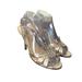 Kate Spade Shoes | Kate Spade Women's Pumps Sandal With Pineapple Crystals Champagne Gold Size 8 | Color: Silver | Size: 8