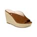 Kate Spade New York Shoes | Kate Spade New York Womens Brown 1" Platform Thea Wedge Slip On Shoes 10 M | Color: Brown | Size: 10