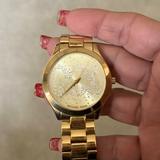 Michael Kors Accessories | Michael Kors Goldtone Watch | Color: Gold | Size: Os