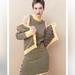 Zara Dresses | New Zara Geo Print Mock Sleeveless Knit Dress S | Color: Brown/Yellow | Size: S