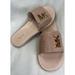 Michael Kors Shoes | Michael Kors Women's Slides Flat Slip-On Sandals Rose Gold Pink Size 10m Read | Color: Gold/Pink | Size: 10