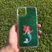 Disney Accessories | Little Mermaid Ariel Quicksand Iphone Case | Color: Green | Size: Iphone 11