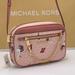 Michael Kors Bags | Michael Kors Jet Set Girls Large East West Zip Packed Chain Xbody Dk Pow | Color: Gold/Pink | Size: Large 9.5”W X 6.5”H X 2”D
