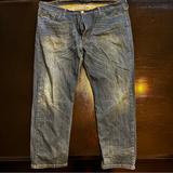 Levi's Jeans | Levi’s 502 Size 44 Denim Blue Jeans Plus Sized Big Jeans Wide Leg Regular Fit | Color: Blue | Size: 44