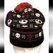 Disney Accessories | Jack Skeleton Nightmare Before Christmas Winter Knit Beanie Cap Hat Osfm New | Color: Black/White | Size: Os
