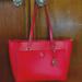 Michael Kors Bags | Michael Kors Maisie Large Pebbled Leather 3-In-1 Tote Bag | Color: Red | Size: Os