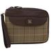 Burberry Bags | Burberrys Nova Check Clutch Bag Nylon Leather Brown Auth | Color: Brown | Size: W8.3 X H5.9 X D1.6inch(