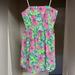 Lilly Pulitzer Dresses | Lilly Pulitzer Lottie Green Bloomin Cacoonin Butterfly Floral Dress | Color: Green/Pink | Size: 8