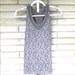 Lululemon Athletica Tops | Lululemon Tone In Tank Exercise Shirt With Built In Bra Size 8 | Color: Gray/White | Size: 8