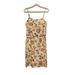 Madewell Dresses | Madewell Dewell Silk Floral Overlay Cami Slip Dress Size 2 | Color: Cream/Green | Size: 2