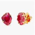 Kate Spade Jewelry | Kate Spade Treasure Trove Stud Earrings Fuchsia Pink | Color: Gold/Pink | Size: Os