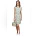 Tory Burch Dresses | Like New! Tory Burch Valerie Floral Dress, Green White, Fit Flare, Size Small | Color: Green/White | Size: S