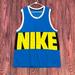 Nike Shirts | Nike Dri-Fit Starting Five Jersey Men's Size Xl Blue With Yellow/Black Logo | Color: Blue | Size: Xl