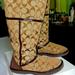 Coach Shoes | Nikole Coach Boots Size 7 Medium Width | Color: Brown/Tan | Size: 7