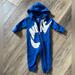 Nike One Pieces | Nike Long Sleeve Onesie Outfit Size 6 Months | Color: Blue/White | Size: 6mb