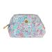 Lilly Pulitzer Bags | Lilly Pulitzer Turquoise And Coral Shell Print Cosmetic Case | Color: Blue/Pink | Size: Os